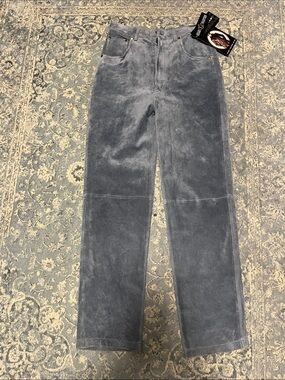 Women’s Genuine Suede Leather Pants